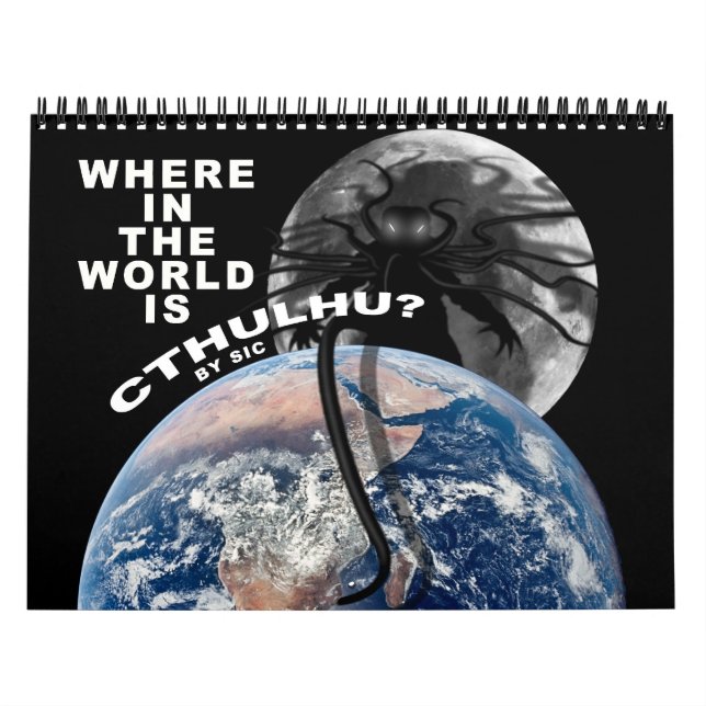 Wo ist Cthulhu? Kalender (Titelbild)