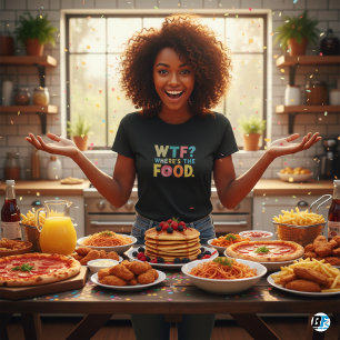 Wo ist das Essen T-Shirt Herren