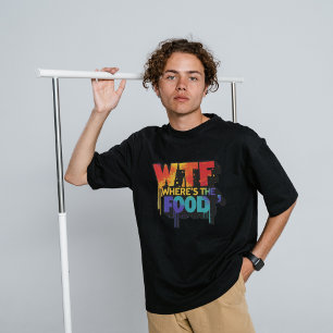 Wo ist das Essen T-Shirt Herren