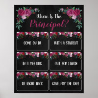 Wo ist das Haupt-Bürotür-Zeichen?