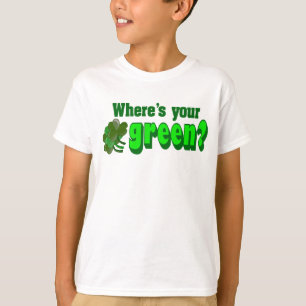 Wo ist dein grünes Hemd T-Shirt