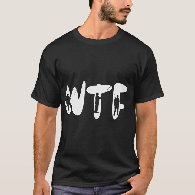Wo ist der Fisch WTF T-Shirt (Vorderseite)