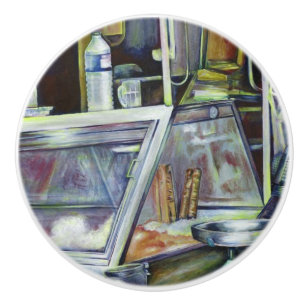 Wo ist der Fischkopf Curry? Singapur Keramikknauf