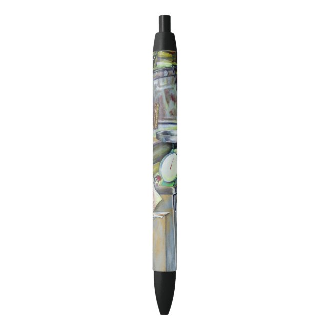 Wo ist der Fischkopf Curry? Singapur Kugelschreiber (Vorderseite Vertikal)