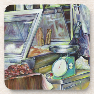 Wo ist der Fischkopf Curry? Singapur Untersetzer