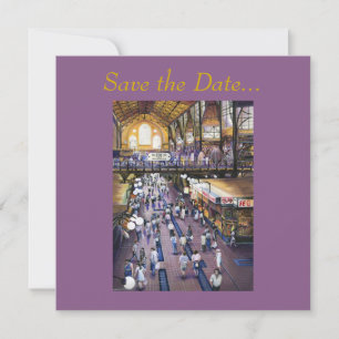 Wo ist der Frauenwasserschrank? Budapest Save The Date