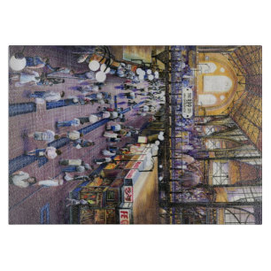 Wo ist der Frauenwasserschrank?Budapest Schneidebrett