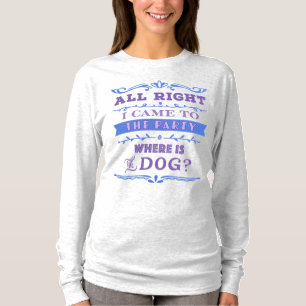 Wo ist der Hund? T-Shirt