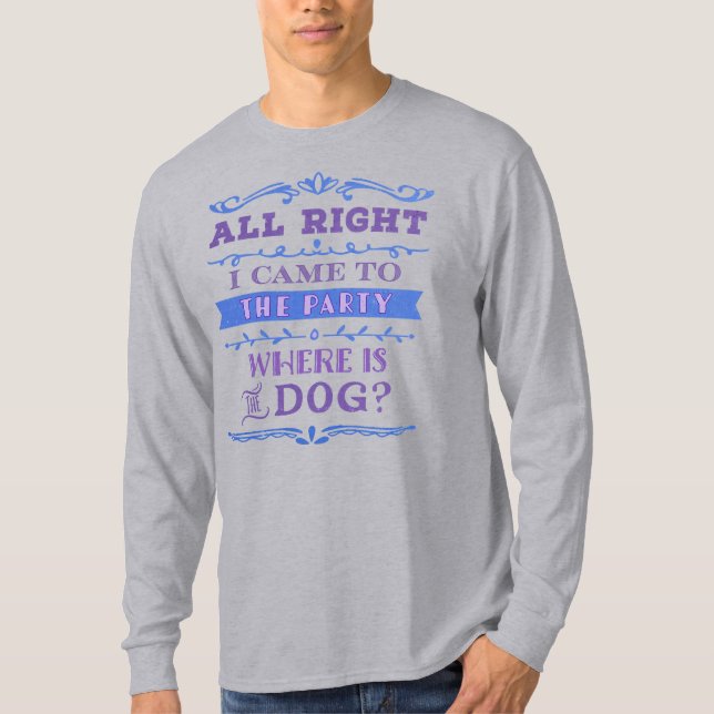 Wo ist der Hund? T-Shirt (Vorderseite)