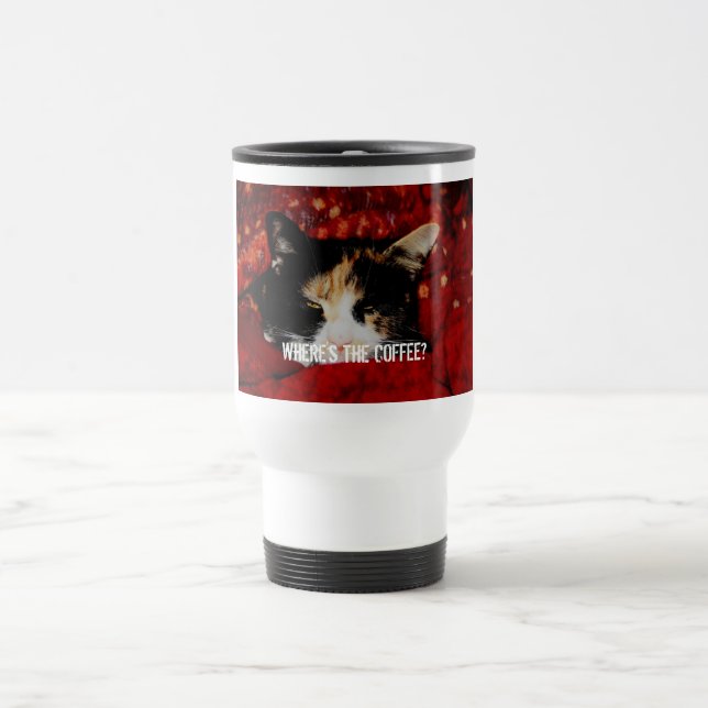 Wo ist der KAFFEE? Reisebecher (Mittel)