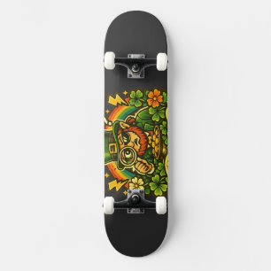 Wo ist der Topf Lustiger Glücklicher St. Patrick's Skateboard