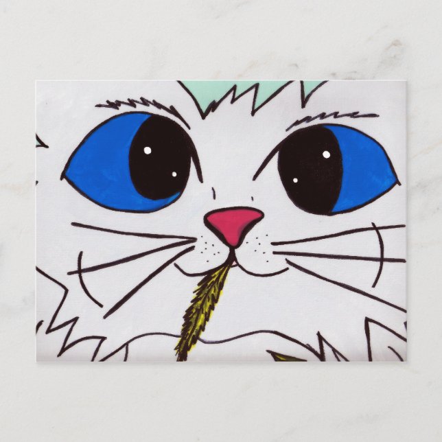 WO IST DIE BIRDIE? POSTKARTE (Vorderseite)