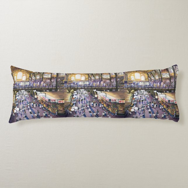 Wo ist die Frauenwasserklammer? Budapest Seitenschläferkissen (Vorderseite)