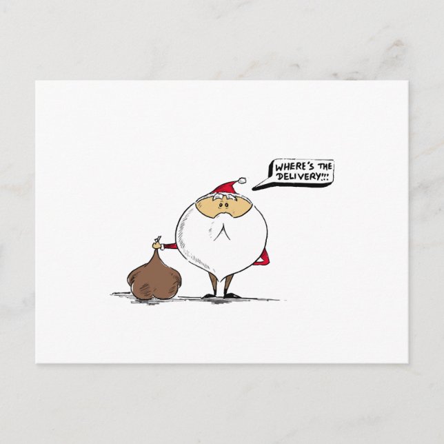 Wo ist die Lieferung Weihnachten Weihnachten (Vorderseite)