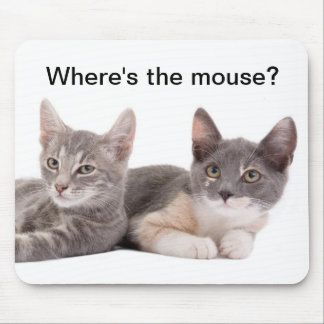 Wo ist die Maus? Niedliches Mousepad