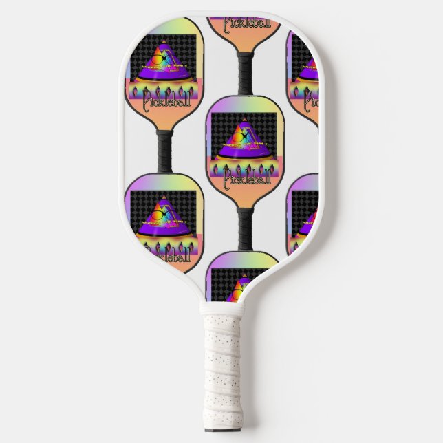 Wo ist die Sonne Pickleball Schläger (Vorderseite)