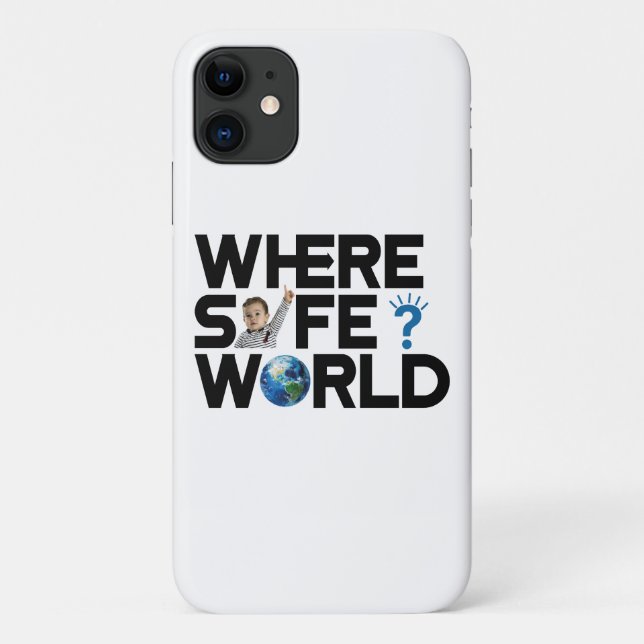 Wo ist die Welt sicher? Wir wollte Freiheit und Fr Case-Mate iPhone Hülle (Rückseite)