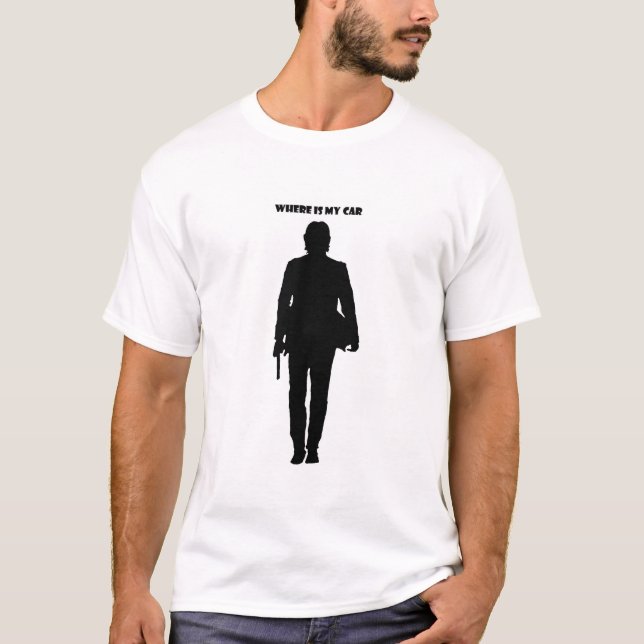 Wo ist mein Auto? T-Shirt (Vorderseite)