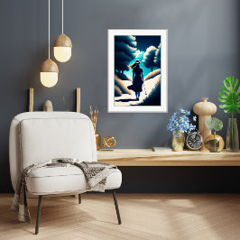 Wo ist mein Ball?- Leinwand Art Print Poster