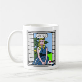 Wo ist mein Cabeceo?  Käse Louise Kaffeetasse