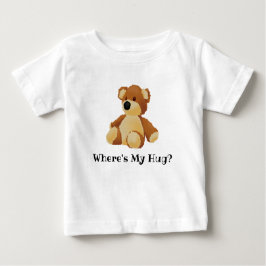Wo ist mein Hug Teddy T - Shirt? Baby T-shirt