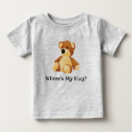 Wo ist mein Hug Teddy T - Shirt? Baby T-shirt