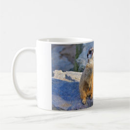 Wo ist mein Kaffee? Meerkat Tasse