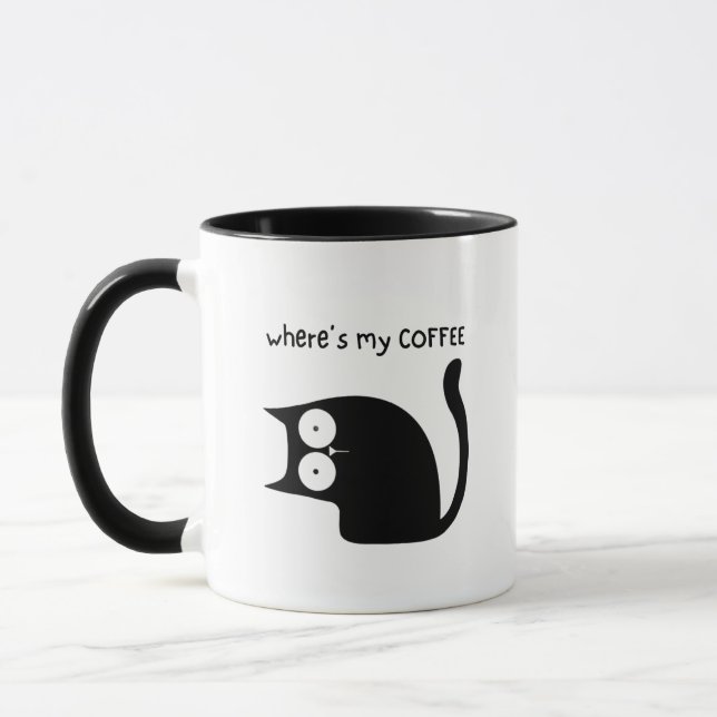 Wo ist mein Kaffee Tasse (Links)