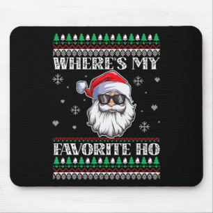 Wo ist mein Liebling Weihnachten Mousepad