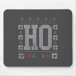 Wo ist meine Freundin an Weihnachten Feiertags-Paa Mousepad