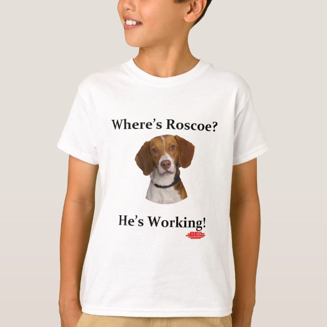 Wo ist Roscoe? T-Shirt (Vorderseite)