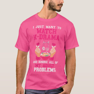 Wo K-Drama Koreanische Show K-Pop Koreanische Musi T-Shirt