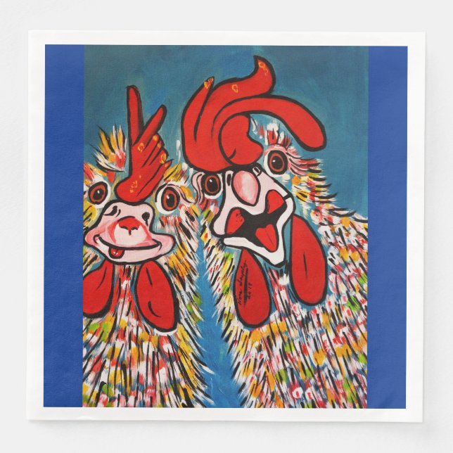 WO KEINE KINDER SERVIETTE (Vorderseite)