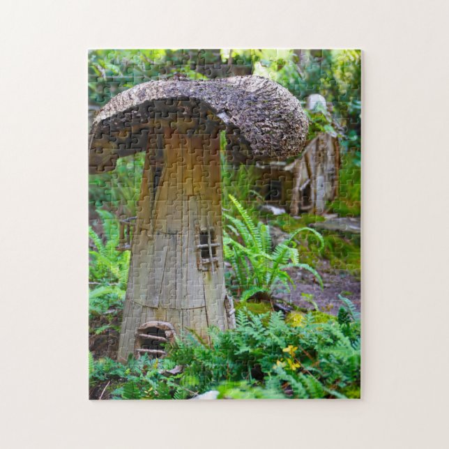 Wo Kobolde oder wo die kleinen Leute leben. Puzzle (Vertikal)