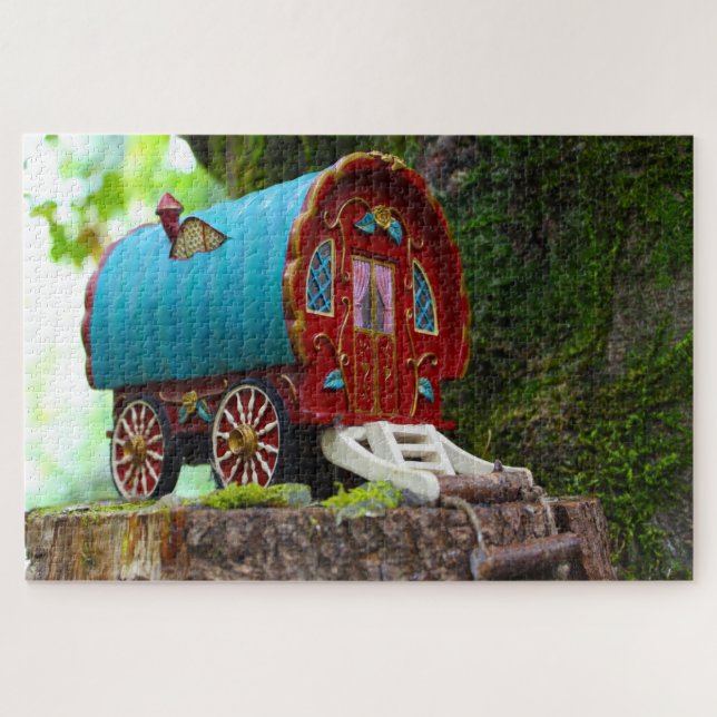 Wo Kobolde oder wo die kleinen Leute leben. Puzzle (Horizontal)