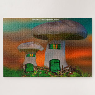 Wo Leprechauns oder wo die kleinen Leute leben. Puzzle