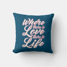 Wo Liebe Valentinstag ist | Kissen