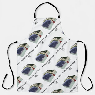 Wo liegt dein Fehler? Geologie-Spaß Schürze