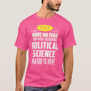 Wo lustiger Hauptfach Politikwissenschaft hat kein T-Shirt