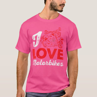 Wo lustiger Motorradliebhaber Motorbike T-Shirt