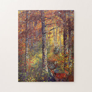 Wo Magie sich verbirgt - Waldlandschaft            Puzzle