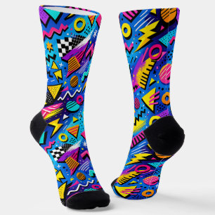Wo man coole Socken kauft 00348 Fette Farb Socken