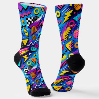 Wo man coole Socken kauft 00348 Fette Farb Socken