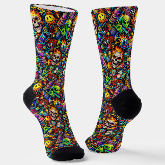 Wo man coole Socken kauft 00370 Chaos Socken