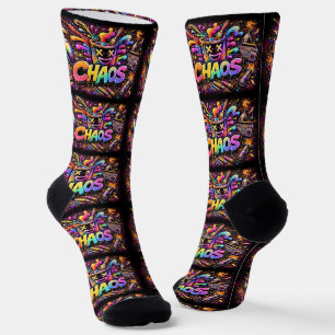 Wo man coole Socken kauft 00386 Chaos Socken