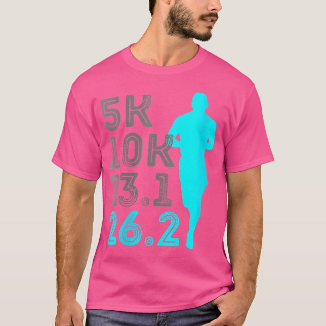 Wo Marathon Running Finisher 5K 10K 13 1 26 2 Chic T-Shirt (Vorderseite)