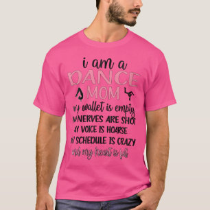 Wo Mein Herz Voll Ist Tanzmutter Eines Tänzers Tan T-Shirt
