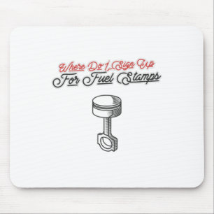 Wo melde ich mich für die Briefmarke von Brennstof Mousepad