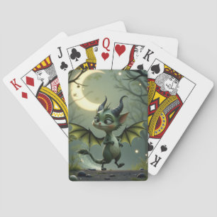 Wo Mondstrahlen tanzen, erwacht kleine Schelmerei. Spielkarten