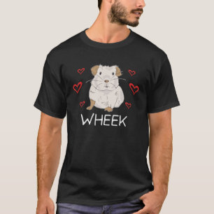 Wo Niedliche Guinea Liebe Schweinekörper Weihnacht T-Shirt